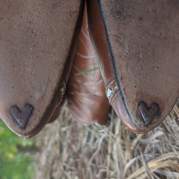 Vintage Black Label Tony Lama Western Boots | Womens 6.5-7D | Mid-calf - Picture 8 of 15